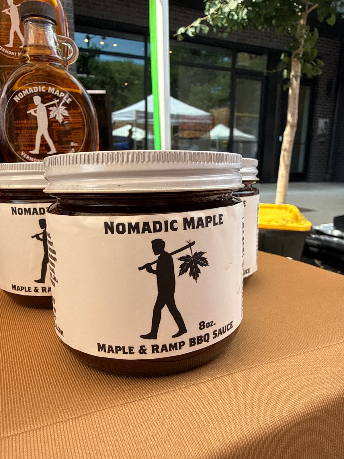 Pure Vermont Maple Ramp BBQ Sauce (8 oz Bottle)