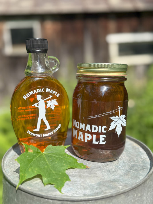 Pure Vermont Maple Syrup - Glass Jars