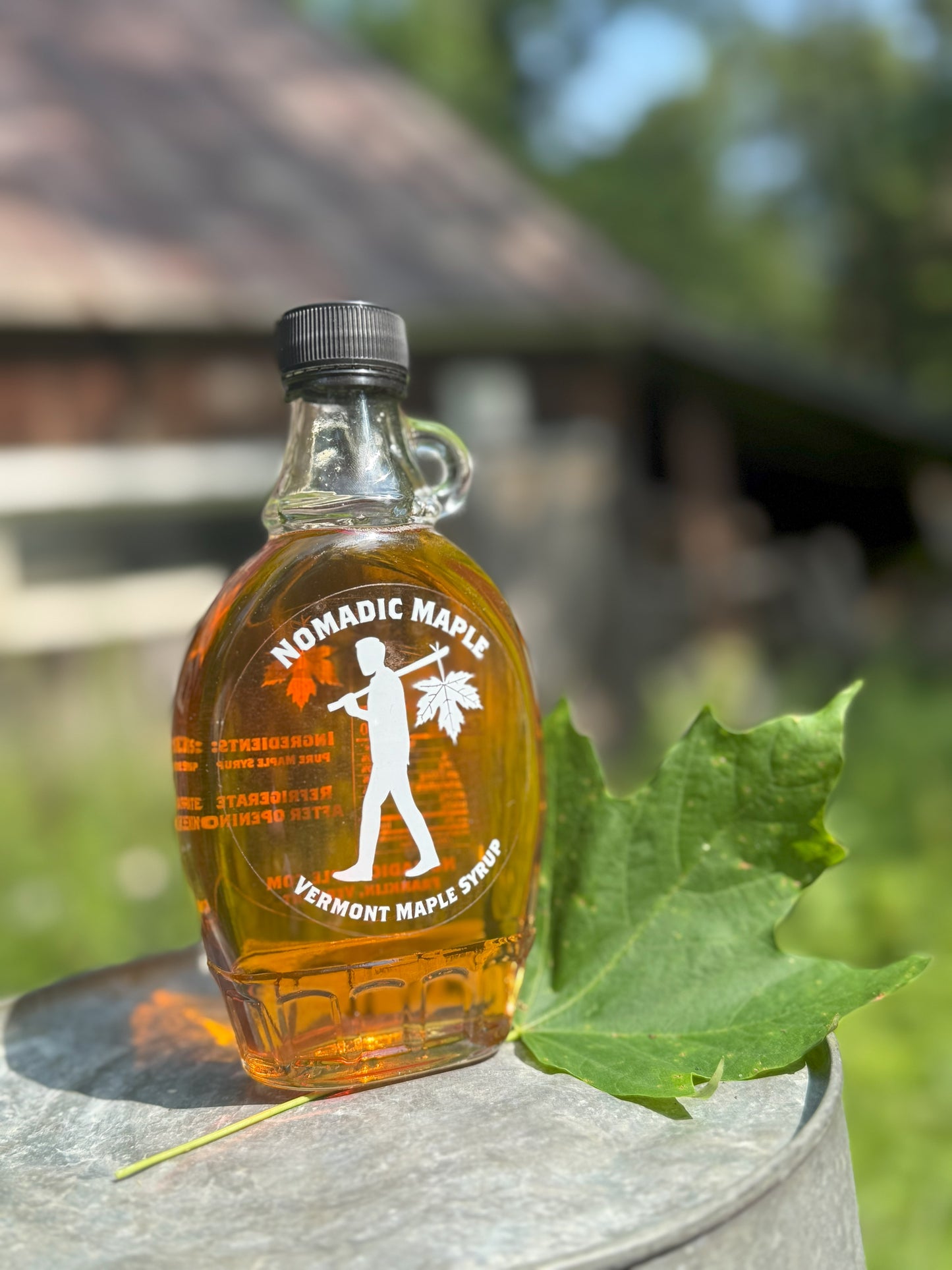 Pure Vermont Maple Syrup - Glass Jars