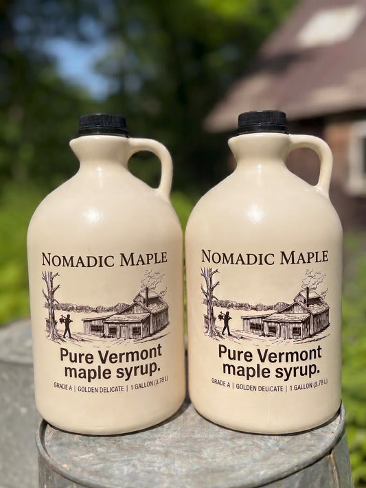 Pure Vermont Maple Syrup - Bulk 2 Gallon Supply