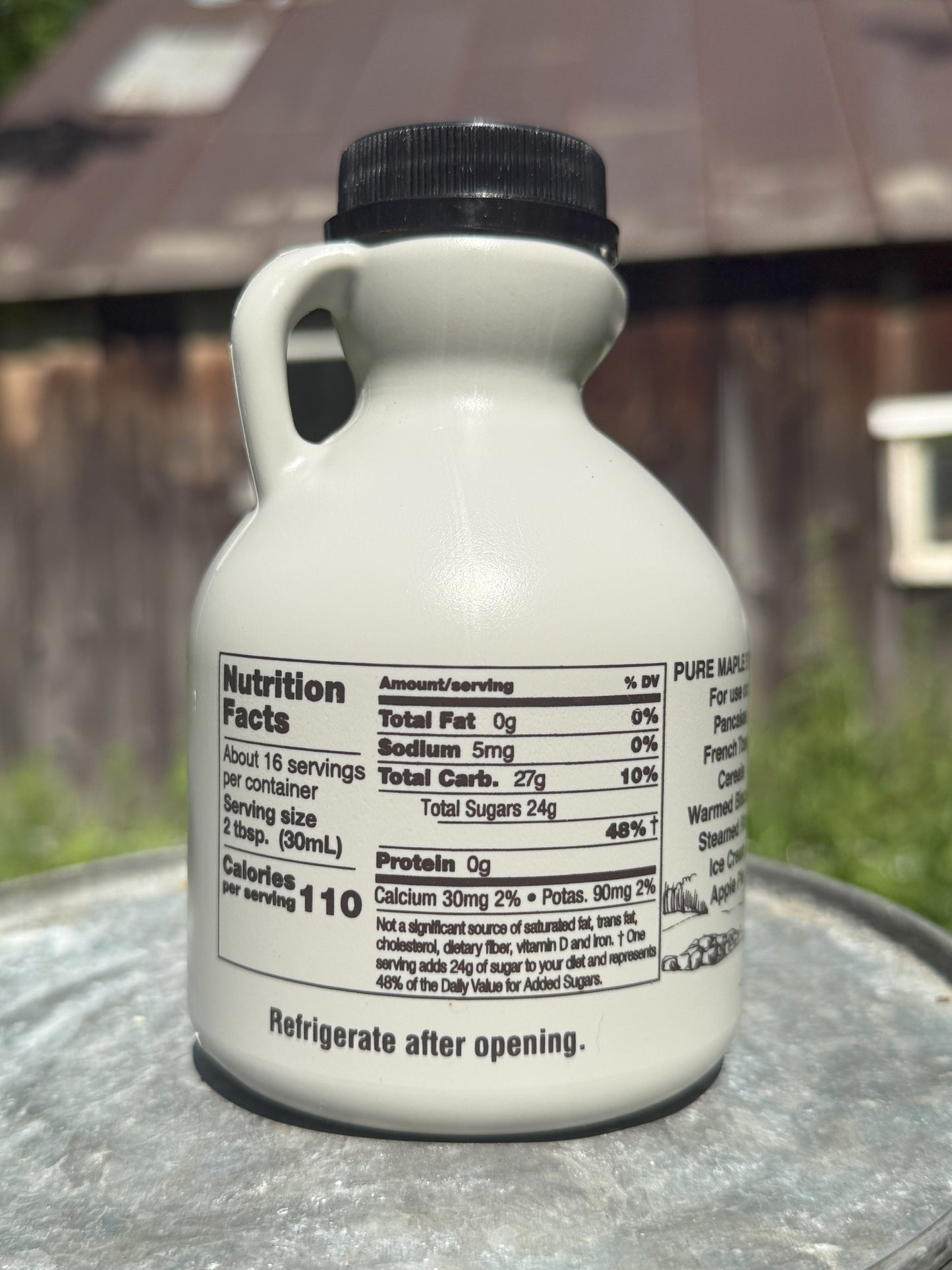 Pure Vermont Maple Syrup - Plastic Jugs