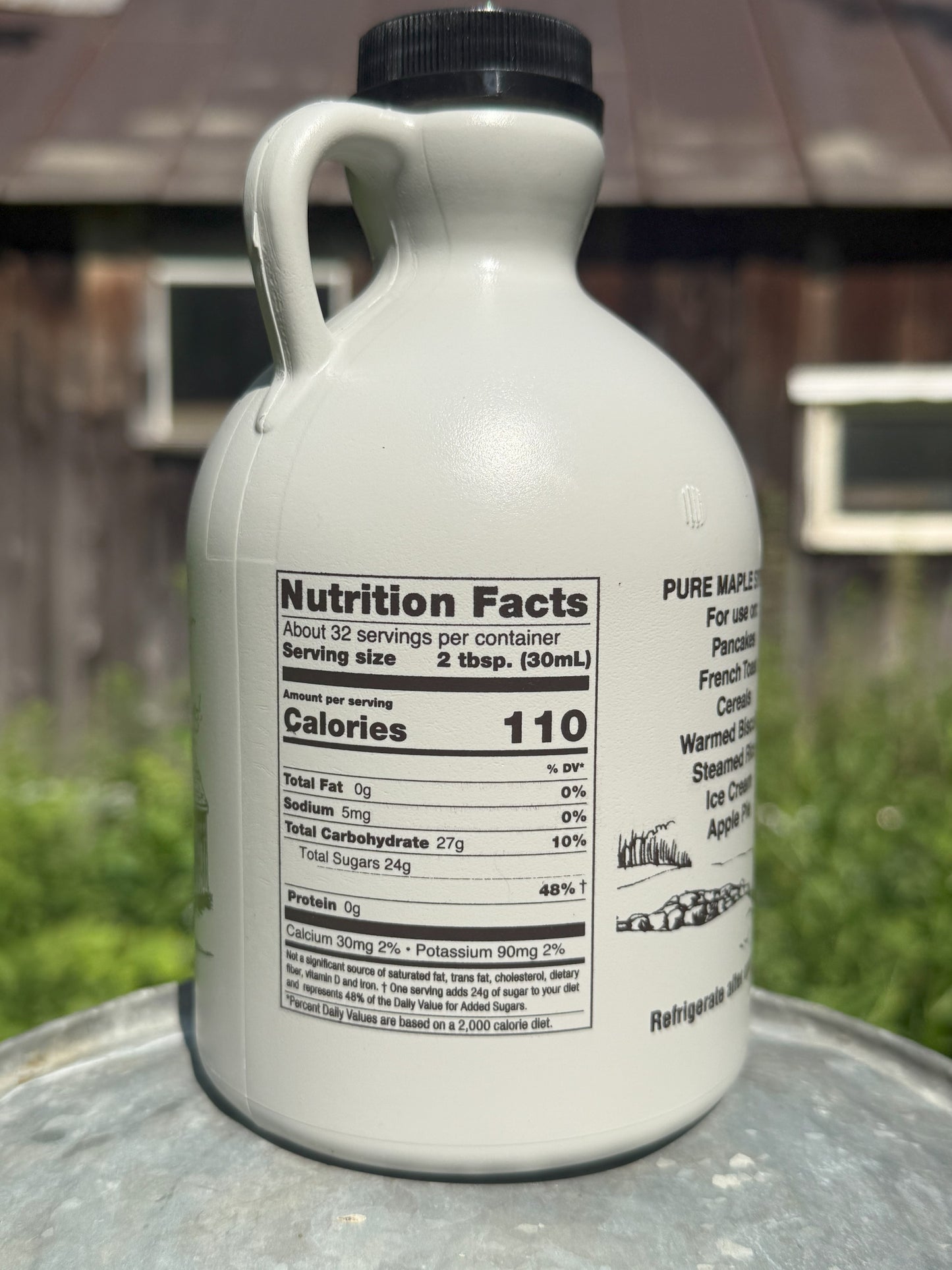 Pure Vermont Maple Syrup - Plastic Jugs